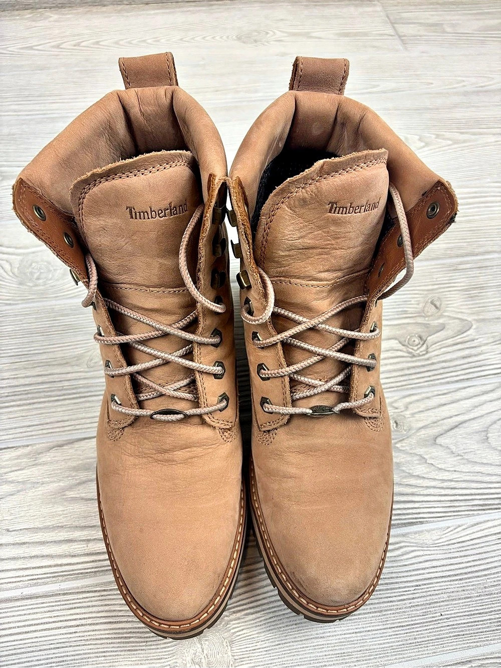 Timberland 6-Inch Premium Waterproof Brown Women's size 9